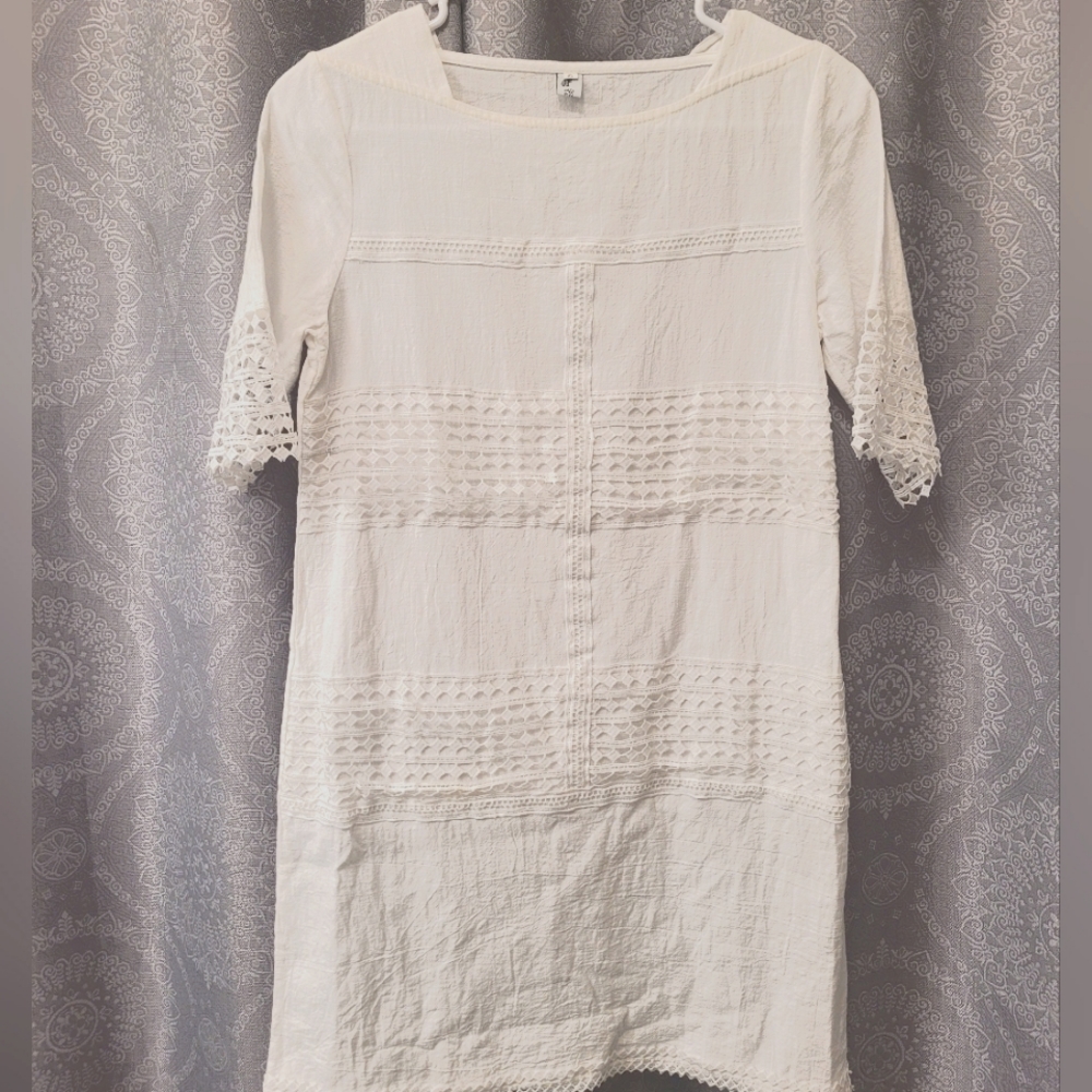 Lin Lin White dress Sz Sm